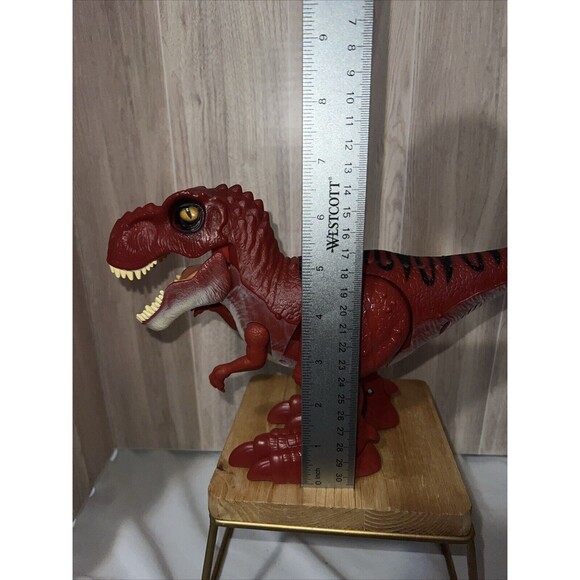 Trex ZURU Robo Alive Attacking T-Rex Red Dinosaur Robotic Pet Walking Roaring - Picture 5 of 5